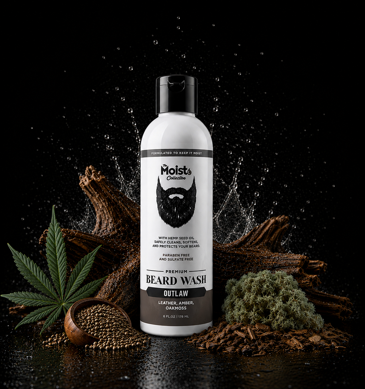 "Outlaw" Premium Beard Wash